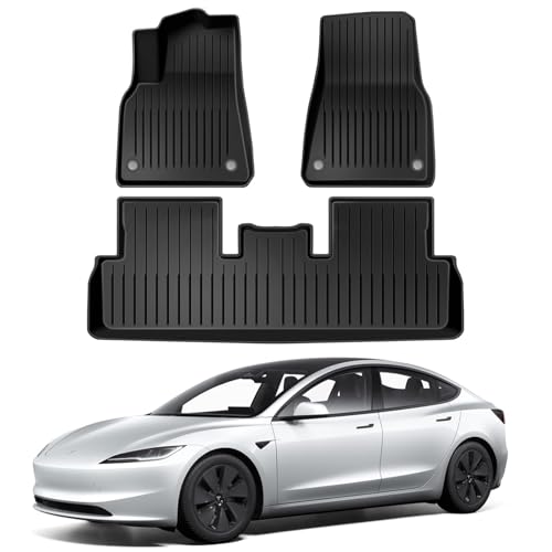 Floor Mats Compatible with Tesla Model 3