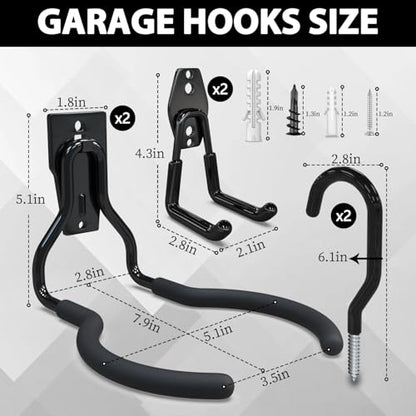 Oversized Garden Power Tool Hanger 2 Pack (2 Count)
