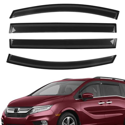 Rain Guards Window Visors Fits for 2018