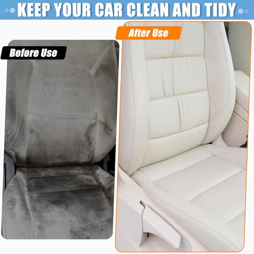 200 PCS Disposable Car Seat Covers Clear Plastic Vehicle Seat Protector