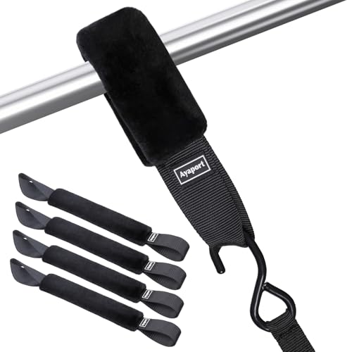 Soft Loop Tie Down Straps for Protecting Motorcycle (8 Count)