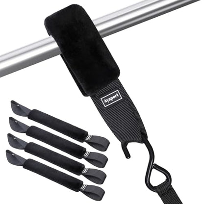 Soft Loop Tie Down Straps for Protecting Motorcycle (8 Count)