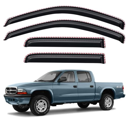 in Channel Window Visors Rain Guards for 2000