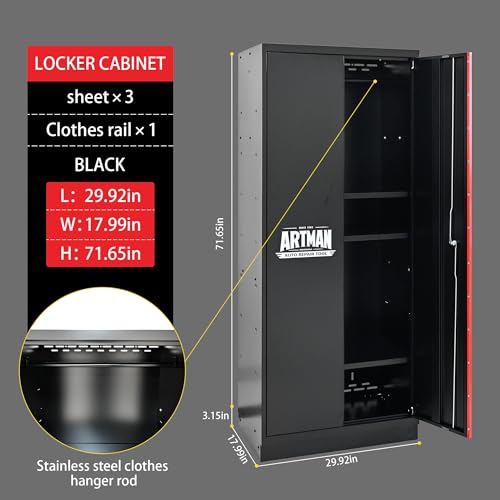 Pre Assembled Garage Storage Cabinet System (6 Count)