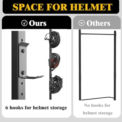 Freestanding Bike Storage Rack for 5 Bikes