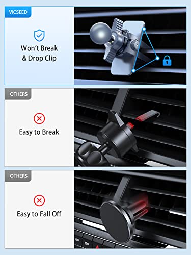 for MagSafe Car Mount [Upgraded Strongest Magnet Power] Magnetic Phone Holder for Car Vent 360 Adjustable Magnetic Car Phone Holder Mount for iPhone 16 Pro Max 15 14 13 12 Plus Mini