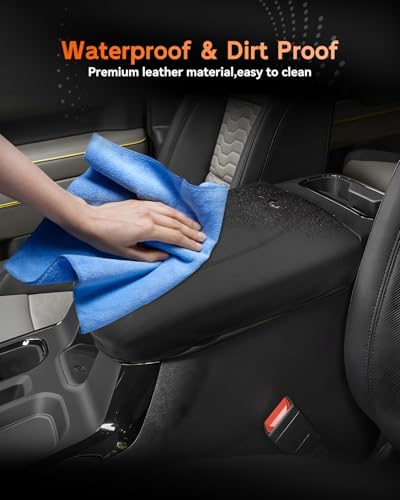 for Chevrolet Silverado EV 2024 2025 2026 Center Console Cover Armrest Box Cover for Chevy Silverado EV