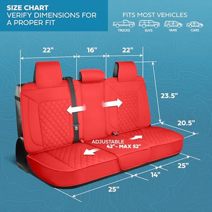 Curated Cabernet Leather Seat Covers for Cars & SUVs