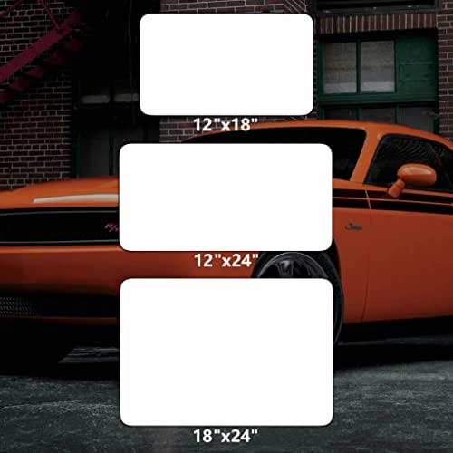 4 Pack Blank Car Door Magnet Sticker (2 Count)