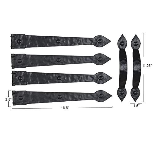 Hinge IT Premium Carriage House Handle & Hinge