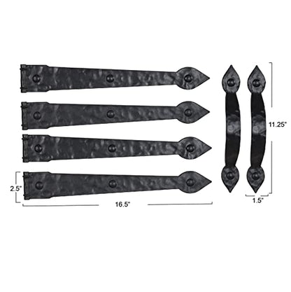 Hinge IT Premium Carriage House Handle & Hinge