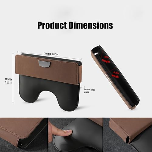 Car Seat Gap Filler Organizer Compatible with Tesla Roadster Sport