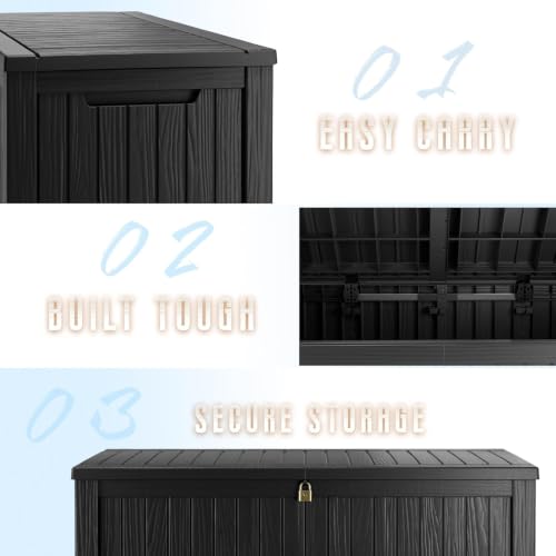 280 Gallon Resin Deck Box