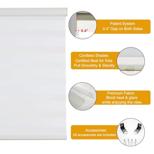 Cordless Zebra Blinds for Windows Free