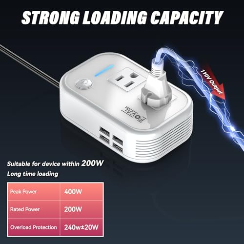 200W Car Power Inverter