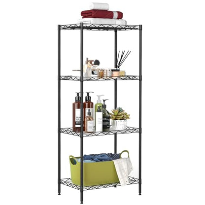 4 Tier Wire Storage Shelves