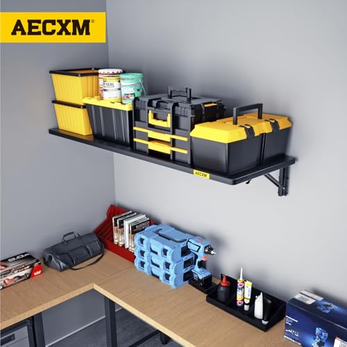1.3x4ft Adjustable Rail Type Folding Storage Rack Shelf