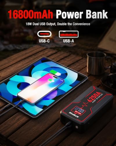 6250A Car Battery Jump Starter