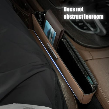 Car Seat Gap Filler Organizer Compatible with Tesla Roadster Sport