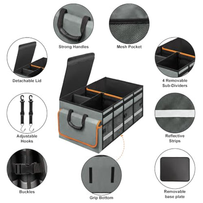 Car Trunk Organizer and Storage for Car