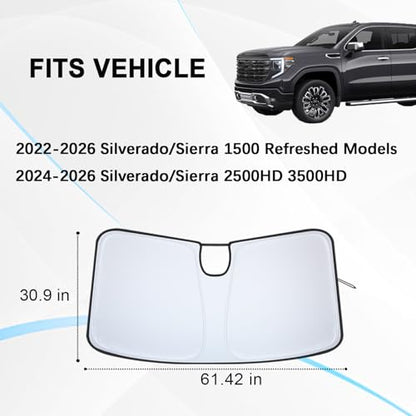 Windshield Sun Shade for 2022