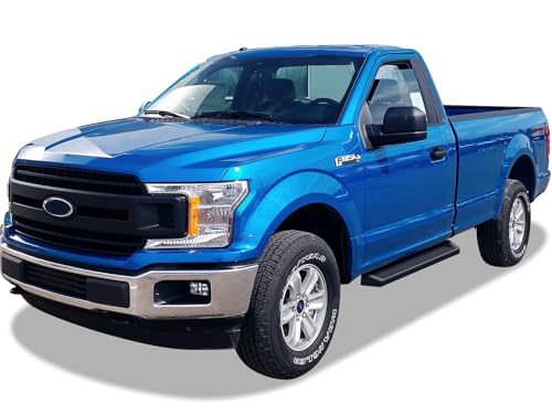 Black Running Boards Style Compatible with Ford F150 2015 (2 Count)