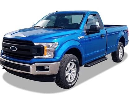 Black Running Boards Style Compatible with Ford F150 2015 (2 Count)