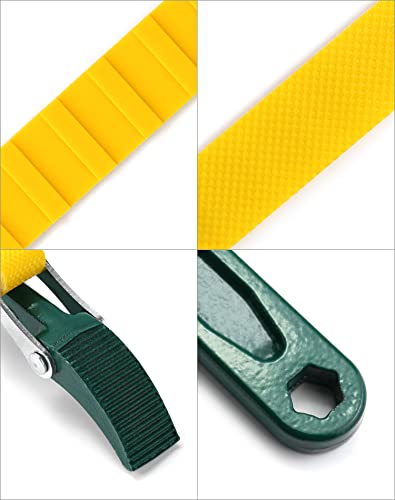15" + 12" Belt Strap Wrench (2 Count)
