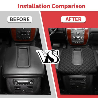 Car Center Console Cover Pad Fit for Chevy Silverado