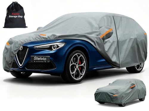 Waterproof Heavy Duty SUV Car Cover Custom Fit Alfa Romeo Stelvio