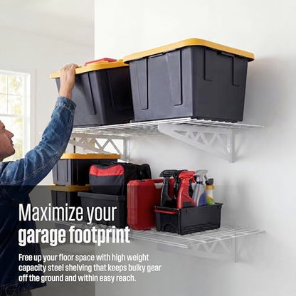 Steel Garage Wall Shelves 2 (2 Count)