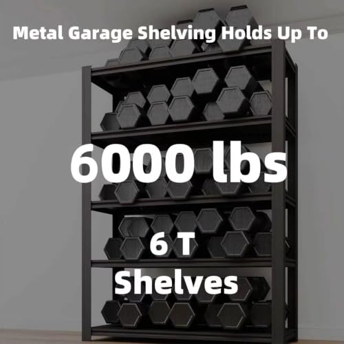 6 Tier Heavy Duty Garage Shelving