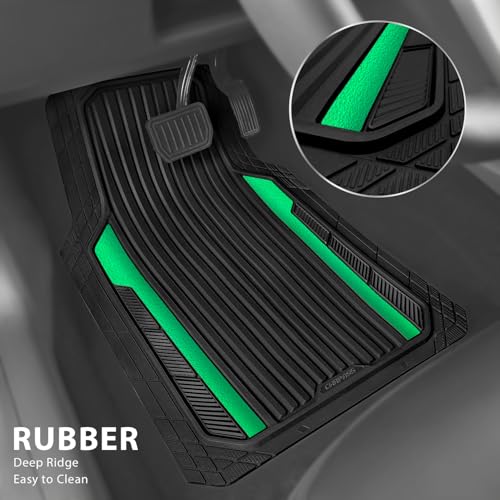 Heavy Duty Rubber Car Mats Metallic