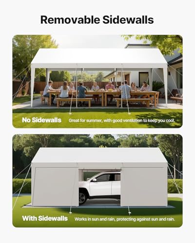 Carport 10 x 20 FT Outdoor Car Canopy