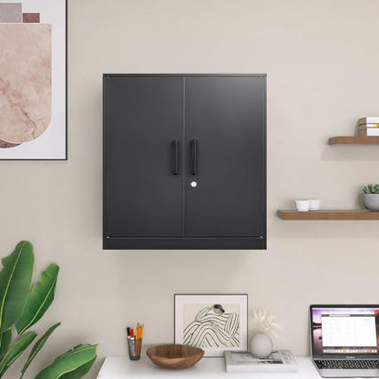 Metal Storage Cabinets with 2 Doors and Handle
