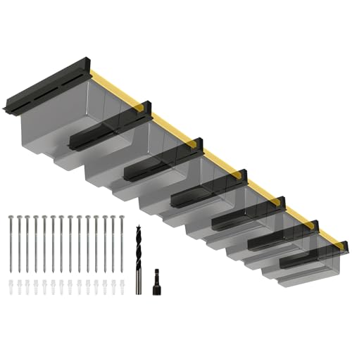 6 bin Overhead Garage Storage Rack (7 Count)