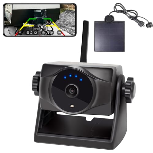 1080P Solar Magnetic Wireless Backup Camera