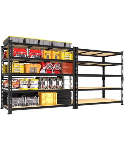 3250 LBS Heavy Duty Garage Storage Shelves Adjustable Shelf (2 Count)