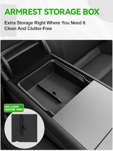Center Console Organizer for 2025 2026 Tesla Model Y Standard