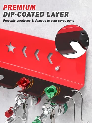 Paint Spray Gun Rack