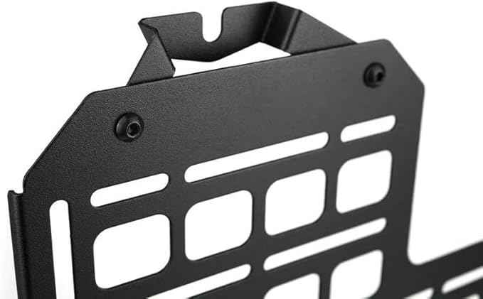 BuiltRight Industries Rear Seat Back Storage Panel – Compatible with F-150 & Raptor (2015-2024), F-250/F-350 (2017-2024)– Secure Gear Mounting & Organization