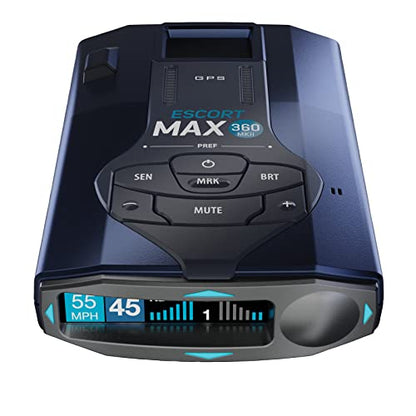 MAX 360 MKII Radar and Laser Detector Bluetooth Enabled