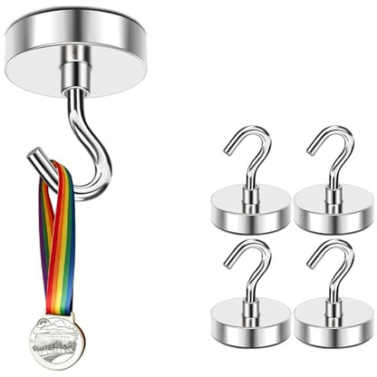 Medal Holders 5PCS Magnetic Hooks 120LBS Display Hanger