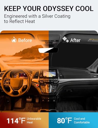 Custom Fit Car Windshield Sun Shade for 2018