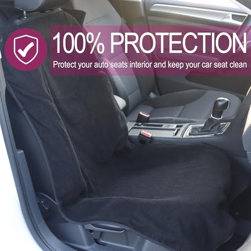 Car Seat Towel Covers Front Seats Protector for Gym and Workout