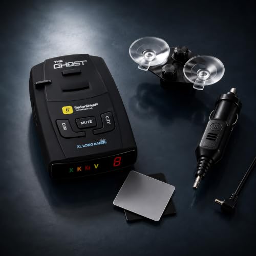 RadarShield Ghost Radar and Laser Detector for Cars