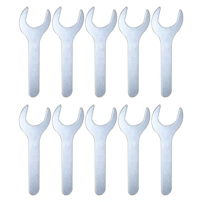 10pcs Small Open End Wrench 30x138x2.2mm Metric U (10 Count)