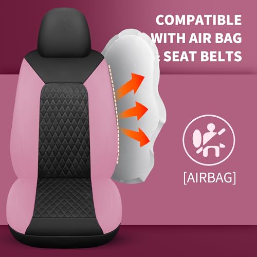 Faux Leather Full Set Car Seat Covers