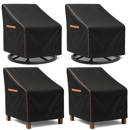Outdoor Waterproof Patio Chair Covers (4 Count)