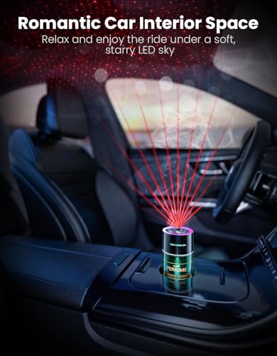 Smart Car Air Freshener Diffuser with Star Light (29.57 Fl Oz)